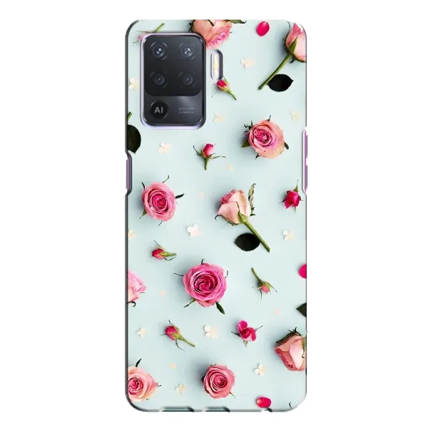 Чехол с рисунком «Разные цветы» для OPPO A94 Чехол с рисунком «Разные цветы» для OPPO A94