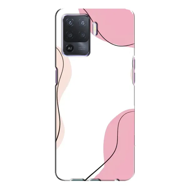 Чехол с рисунком «Розовый фон» для OPPO A94