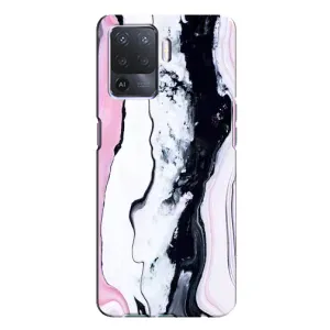 Чехол с рисунком «Розовый мрамор» для OPPO A94