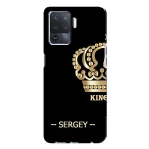 Чехлы с мужскими именами для Oppo A94 (SERGEY)