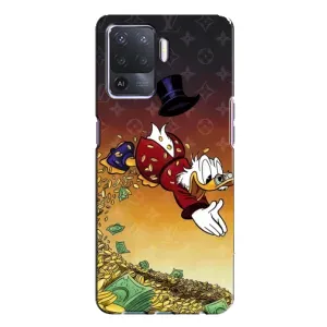 Силиконовый чехол для Oppo A94 (Скрудж Луи Виттон)