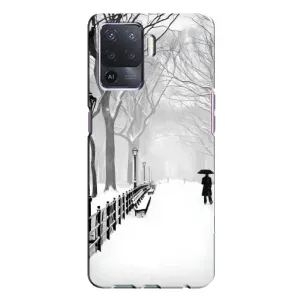 Чехлы на Новый Год Oppo A94 (Снегом замело)