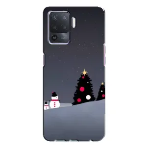 Чехлы на Новый Год Oppo A94 (Снеговички)