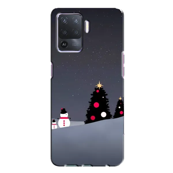 Чехол с рисунком «Снеговички» для OPPO A94