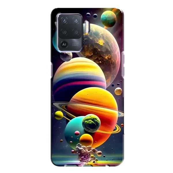 Чехол с рисунком «Солнечна система» для OPPO A94 Чехол с рисунком «Солнечна система» для OPPO A94
