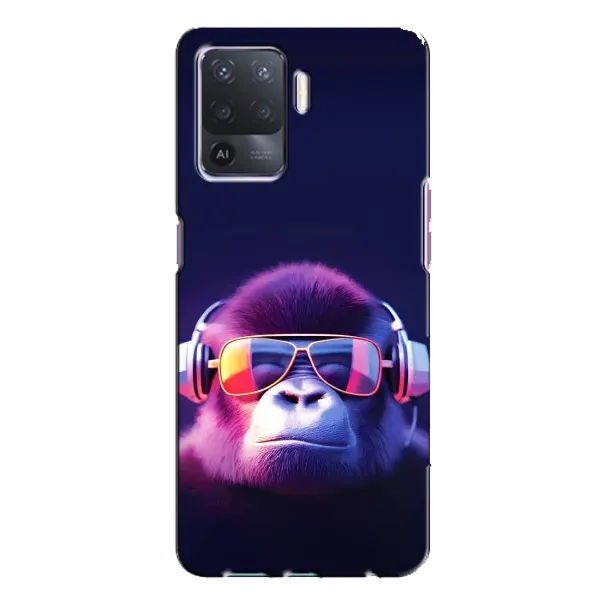 Чехол с рисунком «Стильная обезьяна» для OPPO A94