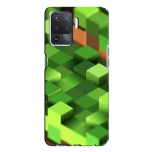 Чохли для Oppo A94 (Персонажі МайнКрафт) (Текстура)