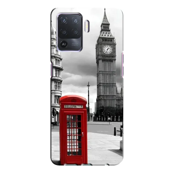 Чехол с рисунком «TELEPHONE» для OPPO A94