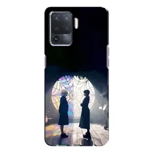 Чохол з картинкою Венсдей на Oppo A94 (Внсдей і Енід)