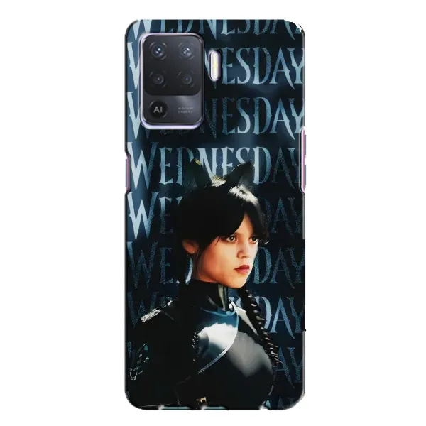Чехол с рисунком «Уэнздей с ушками» для OPPO A94 Чехол с рисунком «Уэнздей с ушками» для OPPO A94