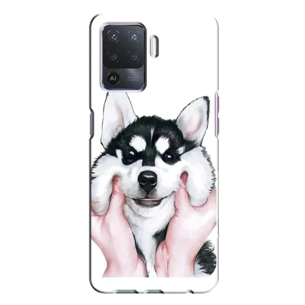 Чехол с рисунком «Собака Хаски» для OPPO A94 Чехол с рисунком «Собака Хаски» для OPPO A94