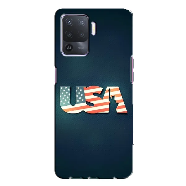 Чехол с рисунком «USA» для OPPO A94