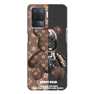 Силиконовый чехол для Oppo A94 (Медмедь Луи Виттон)