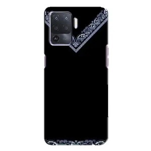 Силиконовый Чехол на Oppo A94 (Воротник вышиванки)