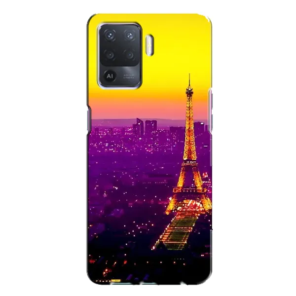 Чехол с рисунком «Яркая башня» для OPPO A94 Чехол с рисунком «Яркая башня» для OPPO A94