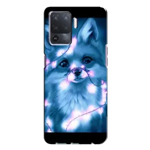 Чехол с Лисичкой для Oppo A94 (Яркая Лиса)