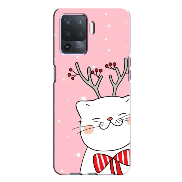 Чехол с рисунком «Зимний кот» для OPPO A94 Чехол с рисунком «Зимний кот» для OPPO A94