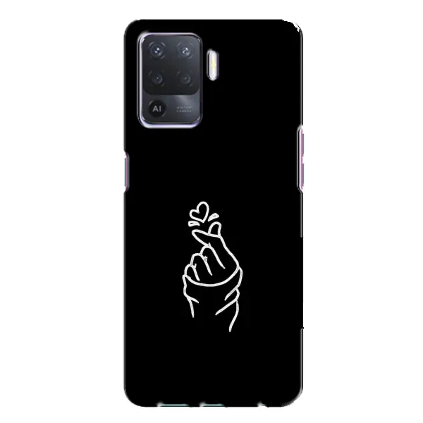 Чехол с рисунком «Знак Сердечка» для OPPO A94 Чехол с рисунком «Знак Сердечка» для OPPO A94