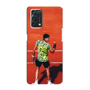 Чохли з прінтом Спортивна тематика для Oppo A95 (Алькарас Тенісист)