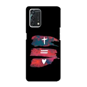 Чехлы для Oppo A95 (Для Христиан) (Атрибутика)