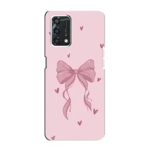 Чохол банти для Oppo A95 (Бант на рожевому)