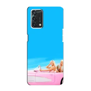 Силіконовый Чохол Барбі фільм на Oppo A95 (Барбі і Кен)