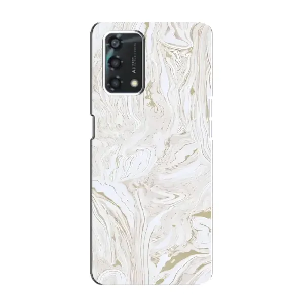 Чехол с рисунком «белый мрамор» для OPPO A95 Чехол с рисунком «белый мрамор» для OPPO A95