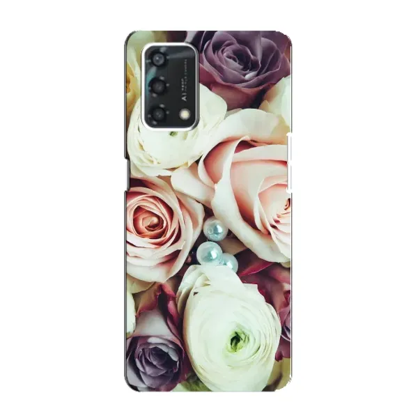 Чехол с рисунком «Букет РОЗ» для OPPO A95