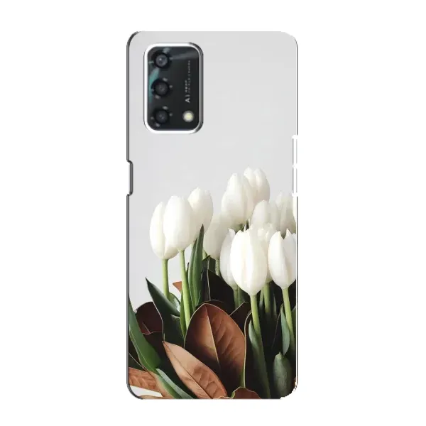 Чехол с рисунком «Букет тюльпанов» для OPPO A95 Чехол с рисунком «Букет тюльпанов» для OPPO A95