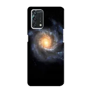 Чехлы КОСМОС для Oppo A95 (Черная дыра)
