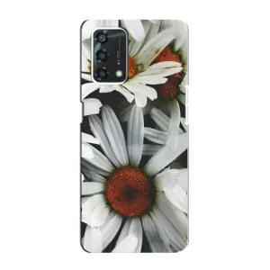 Чехол с ромашками на Oppo A95 (Цветы Ромашки)