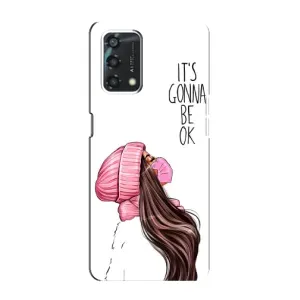 Чехол Стильные девушки на Oppo A95 (Девушка в маске)
