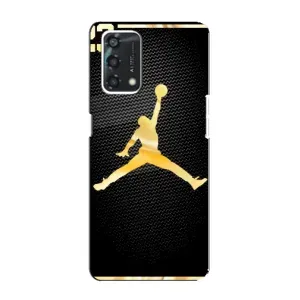 Силиконовый Чехол Nike Air Jordan на Оппо А95 (Джордан 23)