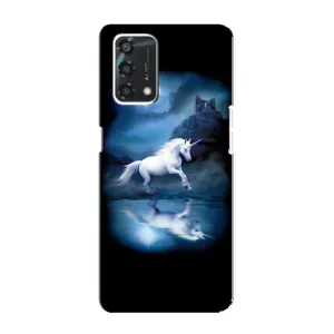 Чехол Unicorn на Oppo A95 (Единорог)