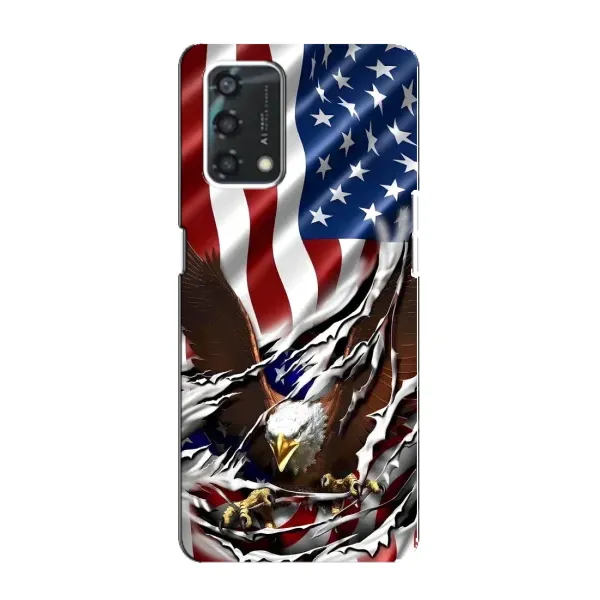Чехол с рисунком «Флаг USA» для OPPO A95
