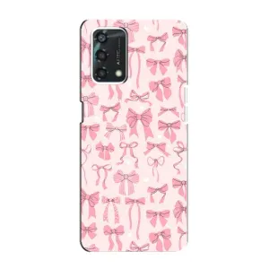 Чохол банти для Oppo A95 (Фон бантики)
