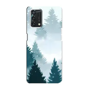 Летний Чехол на Oppo A95 (Горный лес)