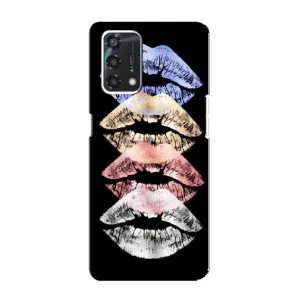 Чехол Стильные девушки на Oppo A95 (Губы)