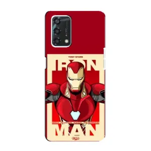 Чохол Супергерой Залізна Людина на Oppo A95 (Iron man)