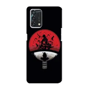 Чехлы с картинкой Итачи Учиха на Oppo A95 (Итачи на черном)
