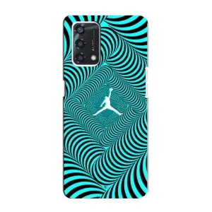 Силиконовый Чехол Nike Air Jordan на Оппо А95 (Jordan)