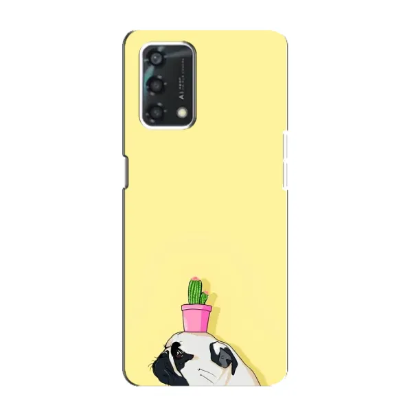 Чехол с рисунком «Кактус на голове» для OPPO A95 Чехол с рисунком «Кактус на голове» для OPPO A95