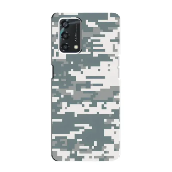 Чехол с рисунком «Камуфляжный Хаки» для OPPO A95 Чехол с рисунком «Камуфляжный Хаки» для OPPO A95