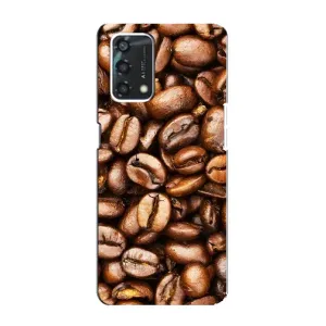 Чохол з зображенням смачної їжі для Oppo A95 (Кава)