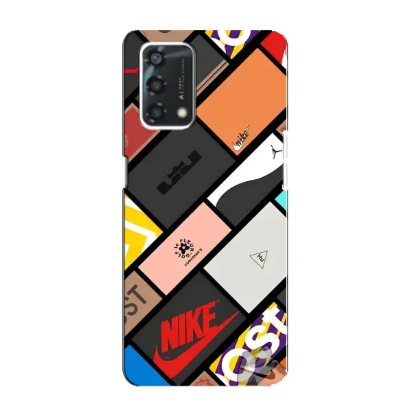 Чехол с рисунком «Коробки» для OPPO A95
