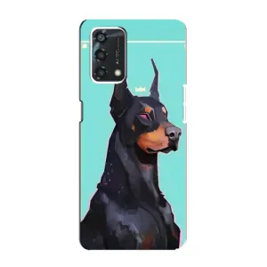 Чехол ДОБЕРМАН для Oppo A95 (Король доберман)