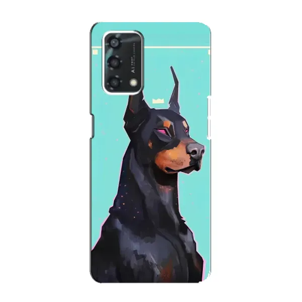 Чехол с рисунком «Король доберман» для OPPO A95 Чехол с рисунком «Король доберман» для OPPO A95