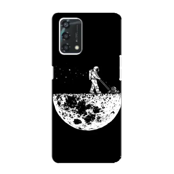 Чехол с рисунком «Космонавт» для OPPO A95 Чехол с рисунком «Космонавт» для OPPO A95