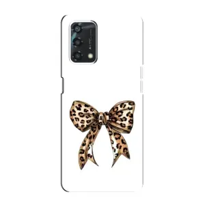 Чохол банти для Oppo A95 (Леопардовий бант)