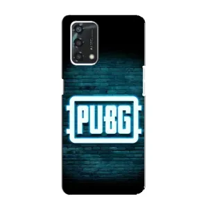 Чохол (TPU) з картинкою "Лого Пабг" на Оппо А95 (Лого PUBG)